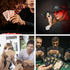 2 Packs Standard Playing Card Decks - Waterproof Plastic Poker Cards for Texas Hold'em, Blackjack, and More