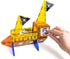 Tytan TILES Pirate Ship & Island - 60-Piece Magnetic Tiles Building Set, Fun Kids’ STEM Toy, Includes Storage Bag