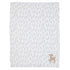 Bedtime Originals Deer Park Baby Blanket, White by Bedtime Originals