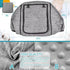 BigHippo Cozy(Gray Waterproof Baby Car Seat CoverCold Weather Carseat Cover for Babies,Infant Car Seat Cover Canopy