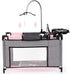 18 Inches Bayer Multi-Bed Playpen for Dolls up to with Changing Station & Highchair