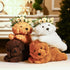 4 Pieces Dog Stuffed Animal 11 Inch Puppy Plush Toy, Valentine's Day Soft Plush Animals, 4 Colors