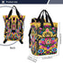 YANENDIE Backpack, Backpack Backpack Intricate Floral Pattern Diaper Bag Unisex Travel Baby Diaper Bags with Stroller