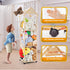 Adjustable,360 Stuffed Animal Storage,Stuff Animal Organizer Display Wood Zoo Animals Toy Holder with Length Swivel