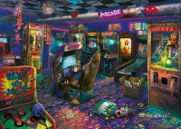 Ravensburger Abandoned Series: Forgotten Arcade 1000 Piece Jigsaw Puzzle for Adults -