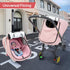 Winter Baby Car Seat Cover, Waterproof Carseat Cover with Zipper Peep Window, Warm Sherpa Fleece Lining, Universal