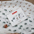 6 Pack GLLQUEN BABY Receiving Blanket Boy Cotton Muslin Swaddle Blankets Girl Newborn Squares Breathable & Soft Thin