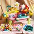 2026 1-3 3-8 Summer Upgraded Pink Stand Water Table for Toddlers - Outdoor Toys for Kids Ages with Pump, Outside