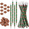 36 Set Football Pencils and Football Erasers, Sport Pencils & Erasers, Fun Birthday Pencils for Kids, Football Party