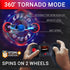 Force1 4WD 360 2.4GHz Tornado+ Remote Control Car for Kids- Double Sided Fast RC Cars with LED Interactive Display
