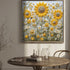 PICKFORU 1000 Sunflower Puzzles for Adults Pieces, Spring Flower Garden Puzzle Nature, Difficult Hard Golden Sunflower