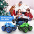 2.4GHz 3 4 5 6 7 8, 3+ AUUGUU Remote Control Car, Monster Trucks Toys with Light Spray, Birthday Gift for Kids All