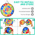 58PCS Carnival Games Combo Set, Indoor Outdoor Party Games for Kids Adults, Birthday Games, Fall Festival Activities