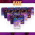 Sumind 24 Pieces MTG Dice Counters - Glitter D6 Dice Cube Loyalty Counter Dice for Card Gaming Accessory