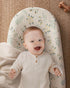 Blissful Diary Muslin Baby Changing Pad with Waterproof Lining Foam, Baby Changing Table Pad with Cover for Dressers