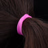 Hotop 100 Pcs 80s Multicolor Silicone Jelly Bracelets, Rainbow Glow Neon Stretchable, 80's Party Favor, Random Color