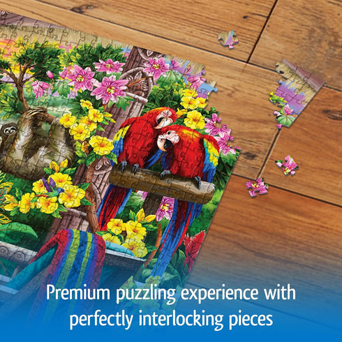 1000 Wonder Forge Tropical Retreat Piece Jigsaw Puzzle for Adults | Unique, Perfectly-Fitting Pieces | Fun, Vibrant