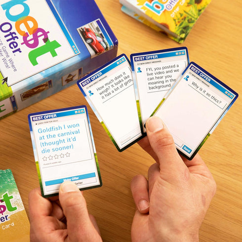 WHAT DO YOU MEME? The Buy Sell Trade Game - Adult Card Games for Game Night