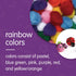 Colorations Super Fluffy Soft Acrylic Jumbo Pom Poms, Set of 50, 2 inches, Resealable Bag for DIY Crafts