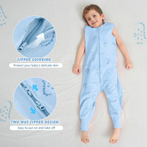 Sack,Summer LAT Baby Sleep Toddler Cotton Sleep Sacks with Legs,Dinosaur for Boys Girls,Baby Wearable Blanket