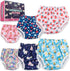 Snugglekid Waterproof Plastic Underwear for Potty Training, 6-Pack - Super-Soft Cloth Diaper Covers