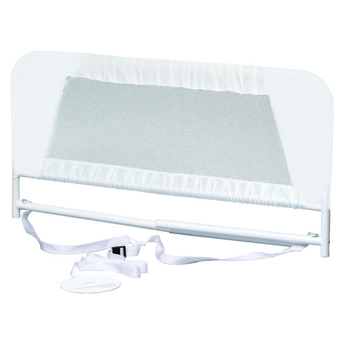 KidCo BR103 Convertible Crib Rail - Quick Assembly Toddler Bedrail (White)