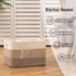 OIAHOMY Cotton Rope Basket, Rectangle Woven Baskets for Storage, Toy Basket with Handle, Baskets for Organizing -