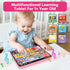 Peacurh 1 12-18 1-2 2-3 Trilingual Learning Toy Tablet with Music & Sound, Montessori Speech Therapy Toys for Year Old