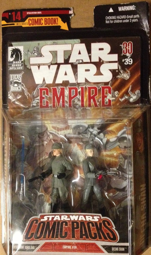 Empire #39 Action Figure Comic Packs: Lt. Jundland & Lt. Shan