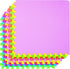 POCO DIVO 36-SQFT Giant Play Mat 9-Tile Excise Mat Easy Setup Solid EVA Foam