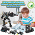 HISTOYE 51-in-1 Robot Building Kit, STEM Erector Set for Kids 8-12, Engineering Construction Toys Gifts