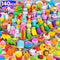 Palmatte 140PCS Mini Animal Erasers for Kids, Cute Desk Pets for Classroom Rewards and Party Favors