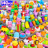 Palmatte 140PCS Mini Animal Erasers for Kids, Cute Desk Pets for Classroom Rewards and Party Favors