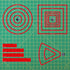 Area of Effect Spell Templates Set of 15, Acrylic AOE Damage Marker Tabtop RPG Gaming Accessories for D&D
