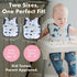 6m-3T BapronBaby Desert Dinos Bapron - No Neck Tie Safer Bib for Baby & Toddler - Soft Waterproof Stain Resistant