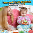 Set Wooden Sandwich Sorting Stacking Toys Play Food for Toddlers Preschool Educational Montessori Toys Fine Motor Toy
