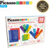 PicassoTiles Kids Toy Magnetic Building Blocks, Supersized Large Stabilizer Base for Education and STEM Learning
