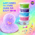 6+ Fluffy Unicorn Slime Kit for Girls, FunKidz Cloud Slime Gift for Ages Kids Fun Slime Making Kit Awesome Craft Toy