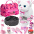 Golray Cat Toys for Kids Girls Gift, Electronic Interactive Plush Toy Cat