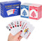 Fanwer Large Print Playing Cards 6 Pack, Deck of Cards for Seniors,
