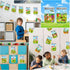 Hedeey 12 Packs Summer Set, 12) Insect Craft Kits, Make Your Own Bug Paper Craft Spring DIY Art Craft Kits for School