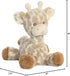 8 Inches Aurora Snuggly Loppy Giraffe Baby Stuffed Animal - Comforting Companion - Imaginative Play - Brown