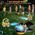 Nicmore 3 4 5 6 Automatic Bubble Machine Toys for Toddlers: Portable Construction Truck Bubble Maker Blower Toys