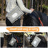 Cateep Portable Baby Diaper Changing Pad with Wipe Dispenser and Waste Bag Dispenser Detachable Diaper Changing Travel