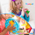 Kids Musical Instruments, Wooden Toys Set for Toddlers Age 2-4 with Xylophone Maracas Tambourine Birthday Gift