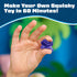 9 Elmer's Squishies Minis Make Your Own Squishies Kit, Creates Characters, DIY Activity - Perfect for Stress Relief