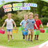50 Wenqik Pcs Plastic Easter Baskets for Kids Bulk Easter Egg Baskets Empty Easter Plastic Buckets for Kids with Handle