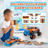 Pup Go 3-in-1 3 4 5 6 7, 43 Take Apart Car for Boys Ages Building Toys with Electric Drill, Pcs Construction Toy Truck