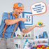 Blippi Ball Pit Mystery Adventure, Portable Indoor/Outdoor Inflatable Ball Pit, 35 Plastic Balls, 10 Surprise Balls