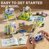8-13 36-in-1 434 SMILESSKIDDO STEM Toys for Kids Years Old, Robotics Kit with Solar Power & Sensors, Pieces Learning